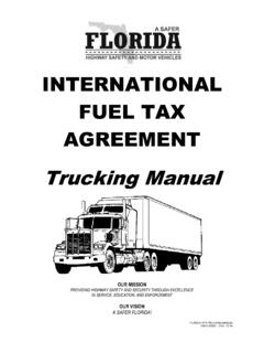 INTERNATIONAL FUEL TAX AGREEMENT Trucking Manual