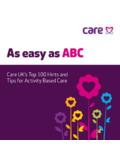 As easy as ABC - Care UK