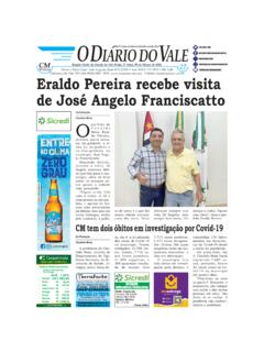 Eraldo Pereira recebe visita de Jos&#233; Angelo Franciscatto