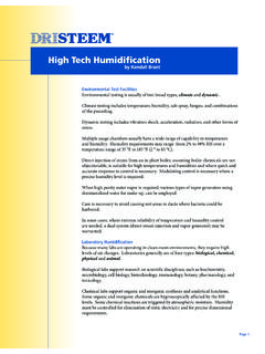 High Tech Humidification - dristeem-media.com