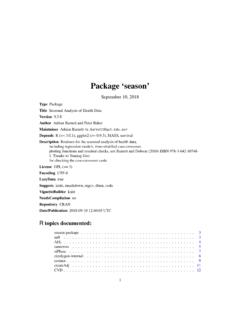 Package ‘season’ - R