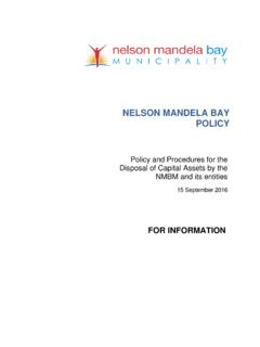 NELSON MANDELA BAY