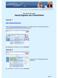 www.handy-signatur.at Servicezentrum HELP.gv.at …