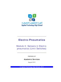 Electro-Pneumatics Module 4 Teacher - Quia