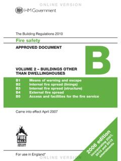 Building Regulations 2010 The Building Regulations 2010 ...