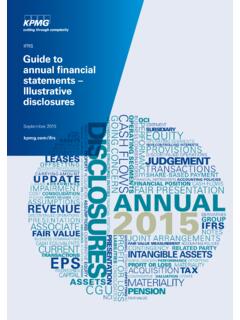 Guide to annual financial statements – Illustrative ...