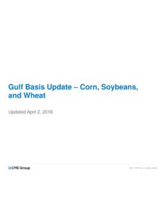 Gulf Basis Update Corn, Soybeans, and Wheat - CME Group
