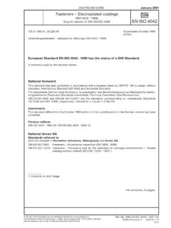English version of DIN EN ISO 4042 EN ISO 4042 ICS 21.060 ...