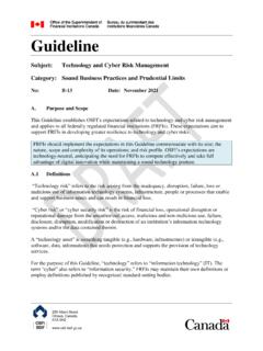 Guideline - Technology and Cyber Risk Management