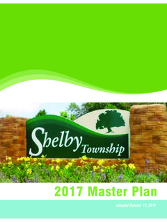 2017 Master Plan - Shelby Charter Township, Michigan