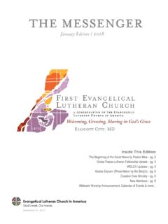 Inside This Edition - firstlutheranec.org