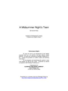 A Midsummer Night’s Teen - epc-library.com