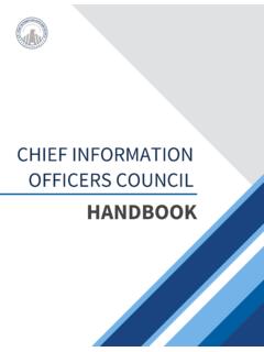 CIO Council Handbook
