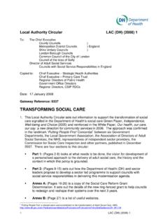 Local Authority Circular LAC (DH) (2008) 1 - CPA