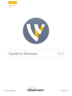 Tutorial for Windows 11 - Telestream