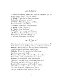 Act 1, Scene 1 - Macmillan Readers