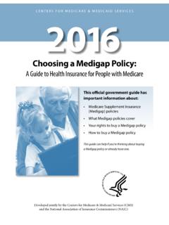 Choosing a Medigap Policy - Home - New Era