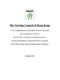 The Nursing Council of Hong Kong