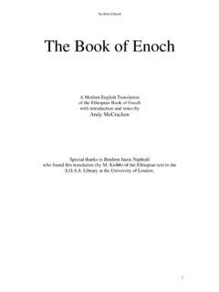 The Book of Enoch - scriptural-truth.com