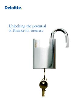 Unlocking the potential of Finance for insurers - …