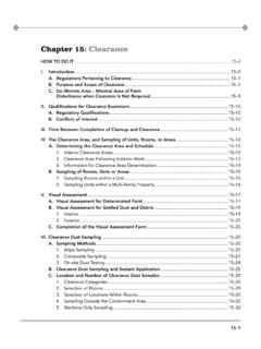 Chapter 15: Clearance - HUD.gov / U.S. Department of ...