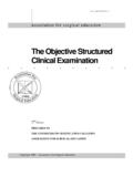 Objective Structured Clinical Examination - UNAM