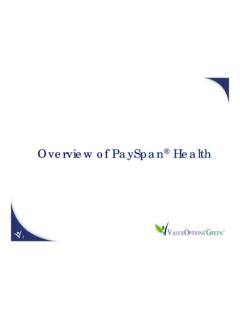 Overview of PaySpan Health - Beacon Health Options