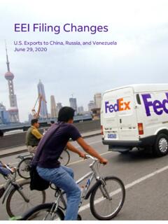 EEI Filing Changes - FedEx