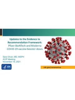 Pfizer-BioNTech and Moderna COVID-19 vaccine booster doses