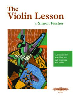 The Violin Lesson - Edition Peters