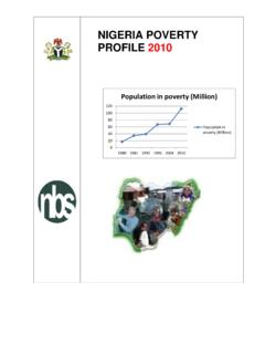 NIGERIA POVERTY PROFILE 2010 - National Bureau of ...