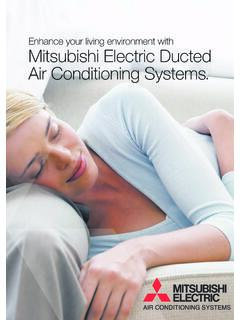 Mitsubishi Electric Ducted Air Conditioning Systems
