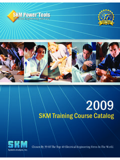 SKM Power*Tools For Windows Software Training …
