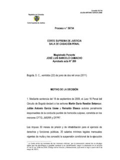 CORTE SUPREMA DE JUSTICIA - procuraduria.gov.co