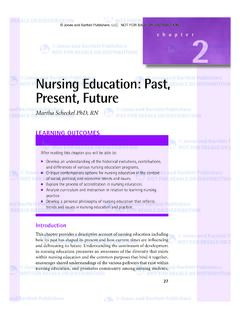 Nursing education: past, present, Future