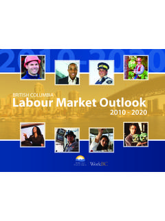 British Columbia Labour Market Outlook 2010 - 2020