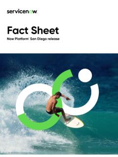 Fact Sheet - ServiceNow