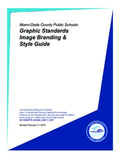 Miami-Dade County Public Schools Graphic Standards …