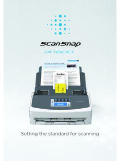 Setting the standard for scanning - Fujitsu
