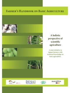 Farmer’s Handbook on Basic Agriculture - MANAGE
