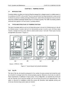 CHAPTER 3: PUMPING STATION 3.1 INTRODUCTION