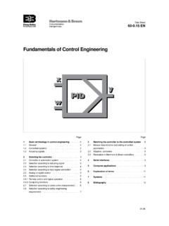 Fundamentals of Control Engineering - ABB Ltd