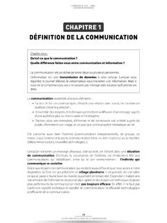 CAITE D&#201;FINITION DE LA COMMUNICATION - Lalib.fr