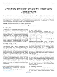 International Journal of Scientific &amp; Engineering Research ...