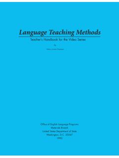 Language Teaching Methods - American English