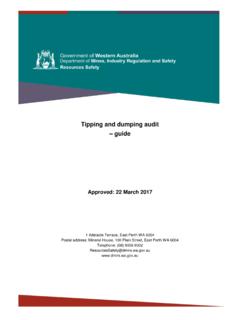 Tipping and dumping audit guide - Department of …