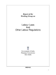 Labour Laws And Other Labour Regulations