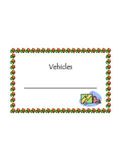Vehicles - Primary Resources