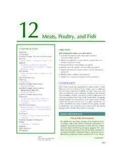 Meats, Poultry, and Fish - Pearson