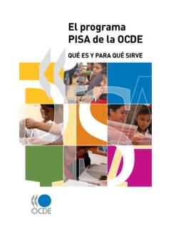 El programa PISA de la OCDE - OECD